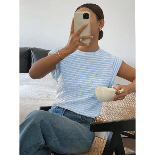 Men's Striped Short Sleeve Practical Multipurpose T-Shirt Men's Striped Short Sleeve Practical Multipurpose T-Shirt