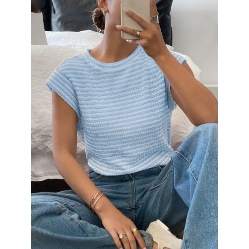 Men's Striped Short Sleeve Practical Multipurpose T-Shirt Men's Striped Short Sleeve Practical Multipurpose T-Shirt