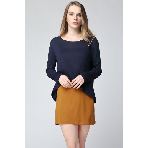 Color Block Mini Dress